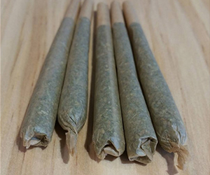 Marijuana preroll joints